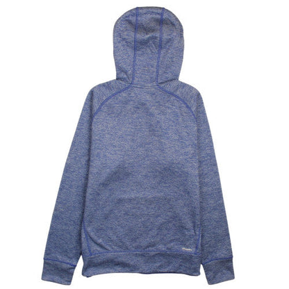 Womens UK Size 16-18 adidas Blue Pullover Hoodie