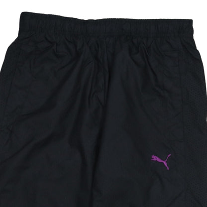 Puma Men's Black Windbreaker Sports Trousers Size S