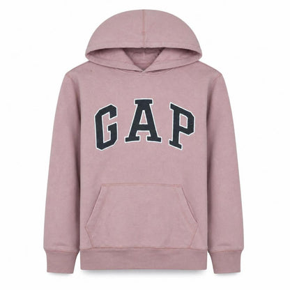 Gap Girls Pink Logo Pullover Hoodie 2XL Fleece Casual Sweatshirt