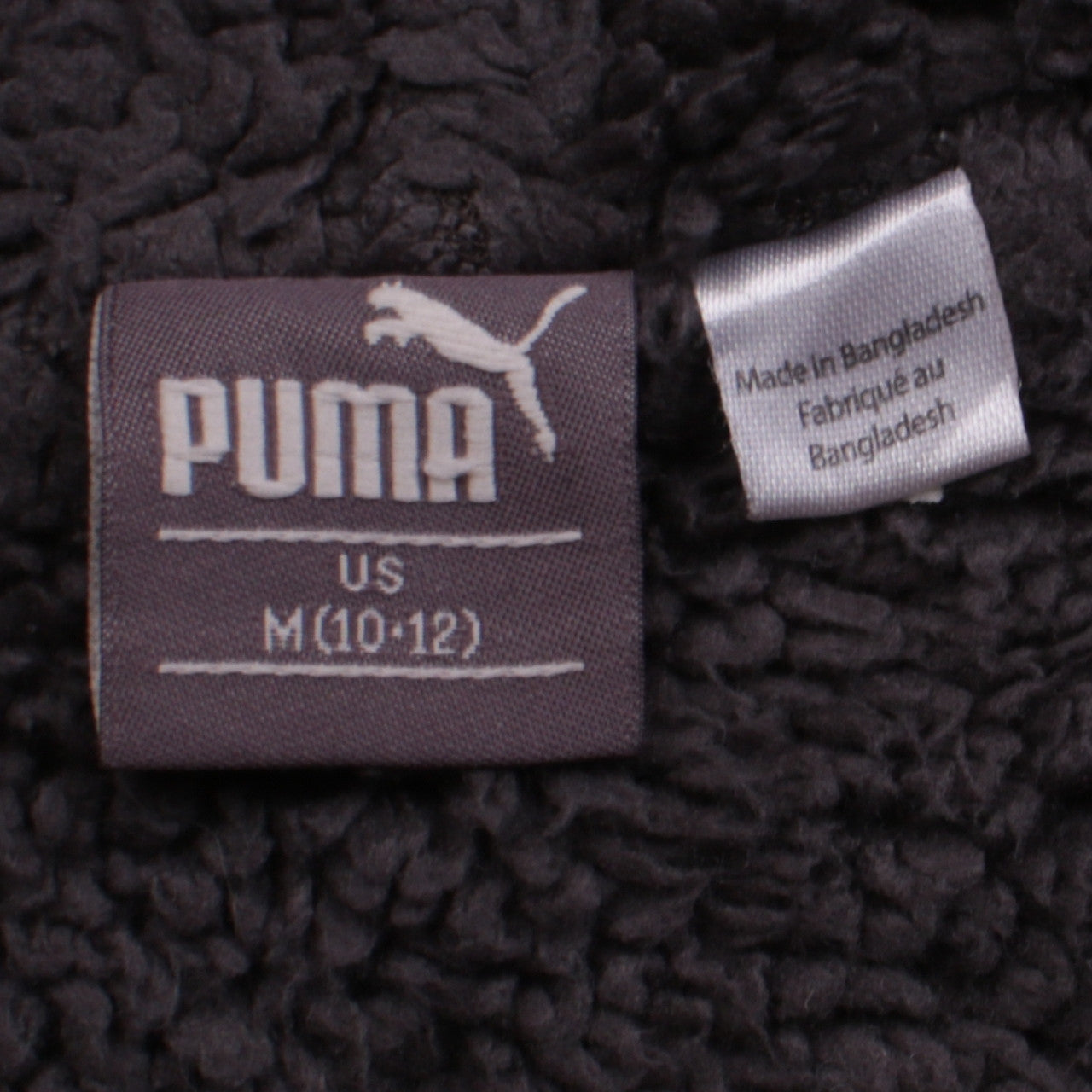 Boys UK Size 14 Years PUMA Black Full Zip Hoodie