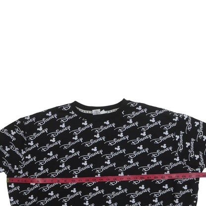Womens UK Size M Disney Black Pullover Sweatshirt