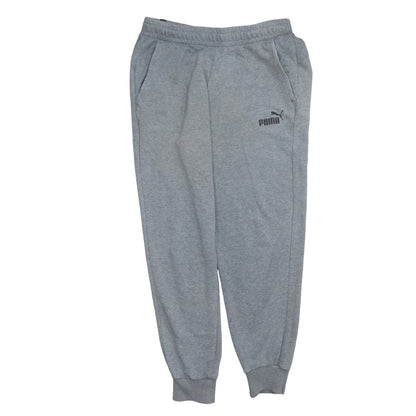 Mens UK Size L PUMA Regular Fit Jogger Grey Trousers