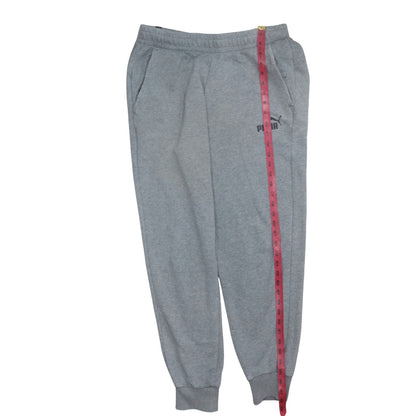 Mens UK Size L PUMA Regular Fit Jogger Grey Trousers