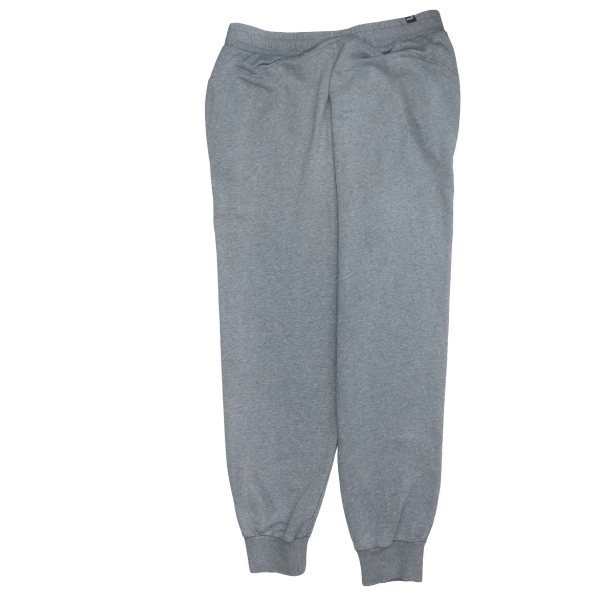Mens UK Size L PUMA Regular Fit Jogger Grey Trousers