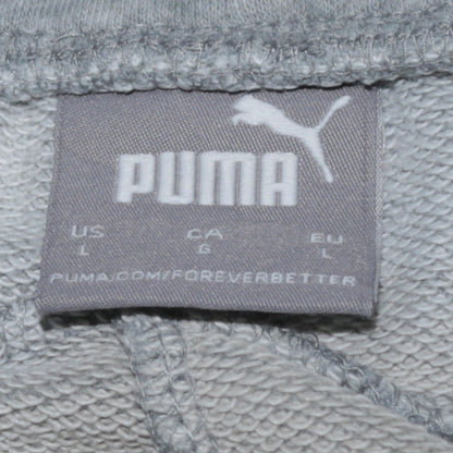 Mens UK Size L PUMA Regular Fit Jogger Grey Trousers