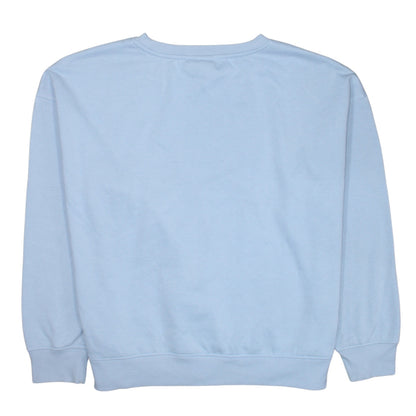 Disney Primark Women Blue Stitch Up To Snow Good Sweatshirt L