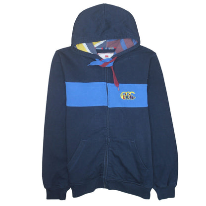 Mens UK Size L Canterbury Blue Full Zip Hoodie