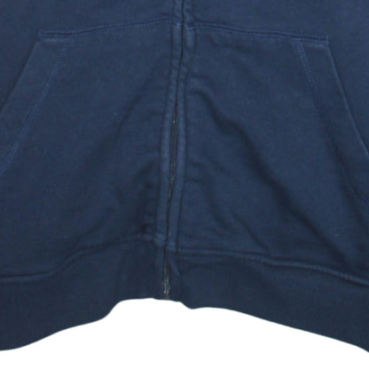 Mens UK Size L Canterbury Blue Full Zip Hoodie