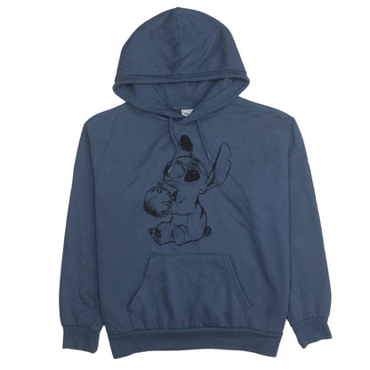Womens UK Size M Disney Blue Pullover Hoodie