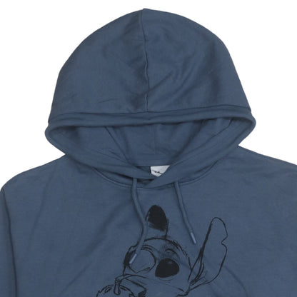 Womens UK Size M Disney Blue Pullover Hoodie