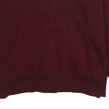 Mens UK Size S Under armour Red Pullover Hoodie