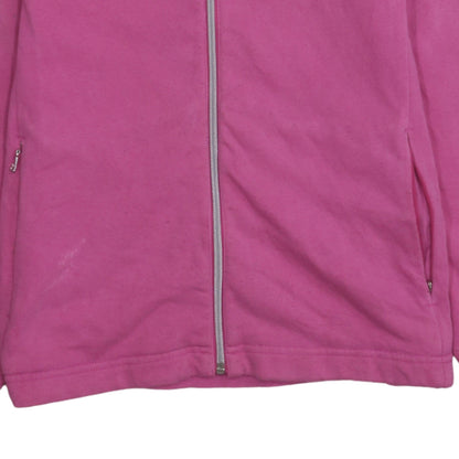 Ralph Lauren Polo Golf Womens Pink Full Zip Sweatshirt Size M