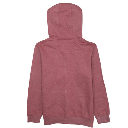 Boys UK Size M VANS Red Full Zip Hoodie