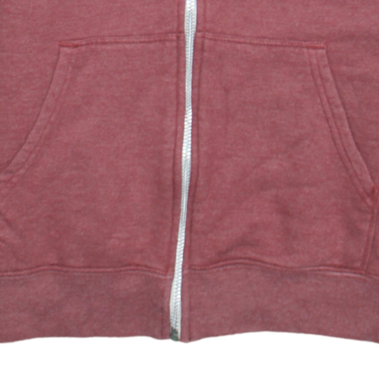 Boys UK Size M VANS Red Full Zip Hoodie