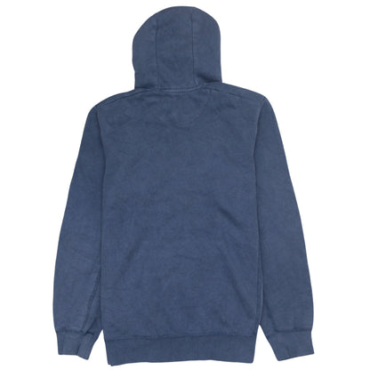 adidas Men Blue Pullover Hoodie S Regular Fit Sports Style