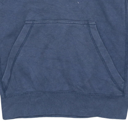 adidas Men Blue Pullover Hoodie S Regular Fit Sports Style