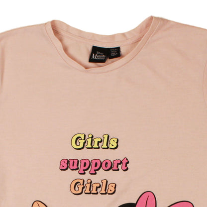 Disney Girls Pink Minnie Mouse Daisy Duck T-Shirt Dress 11-12 Years