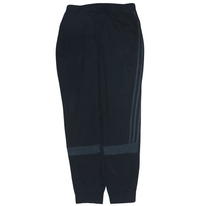 Mens UK Size M adidas Regular Fit Jogger Black Trousers
