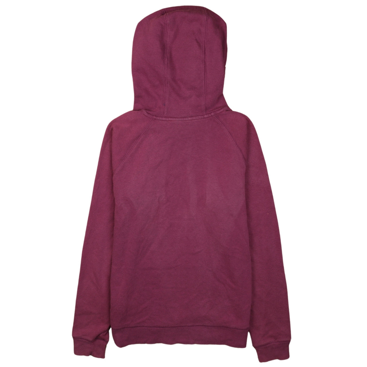 Womens UK Size M The North Face Purple Pullover Hoodie