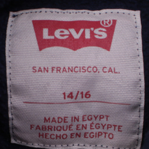 Boys UK Size 14-16 Years Levi's Blue Pullover Hoodie