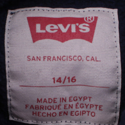 Boys UK Size 14-16 Years Levi's Blue Pullover Hoodie