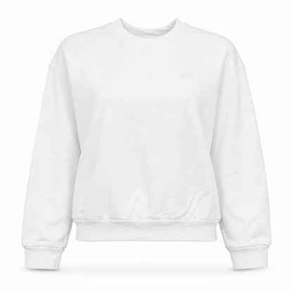 Levi's Womens White Crew Neck Pullover Sweatshirt Size M