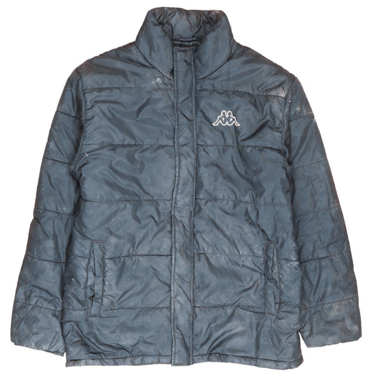 Mens UK Size 2XL Kappa Blue Puffer Jacket