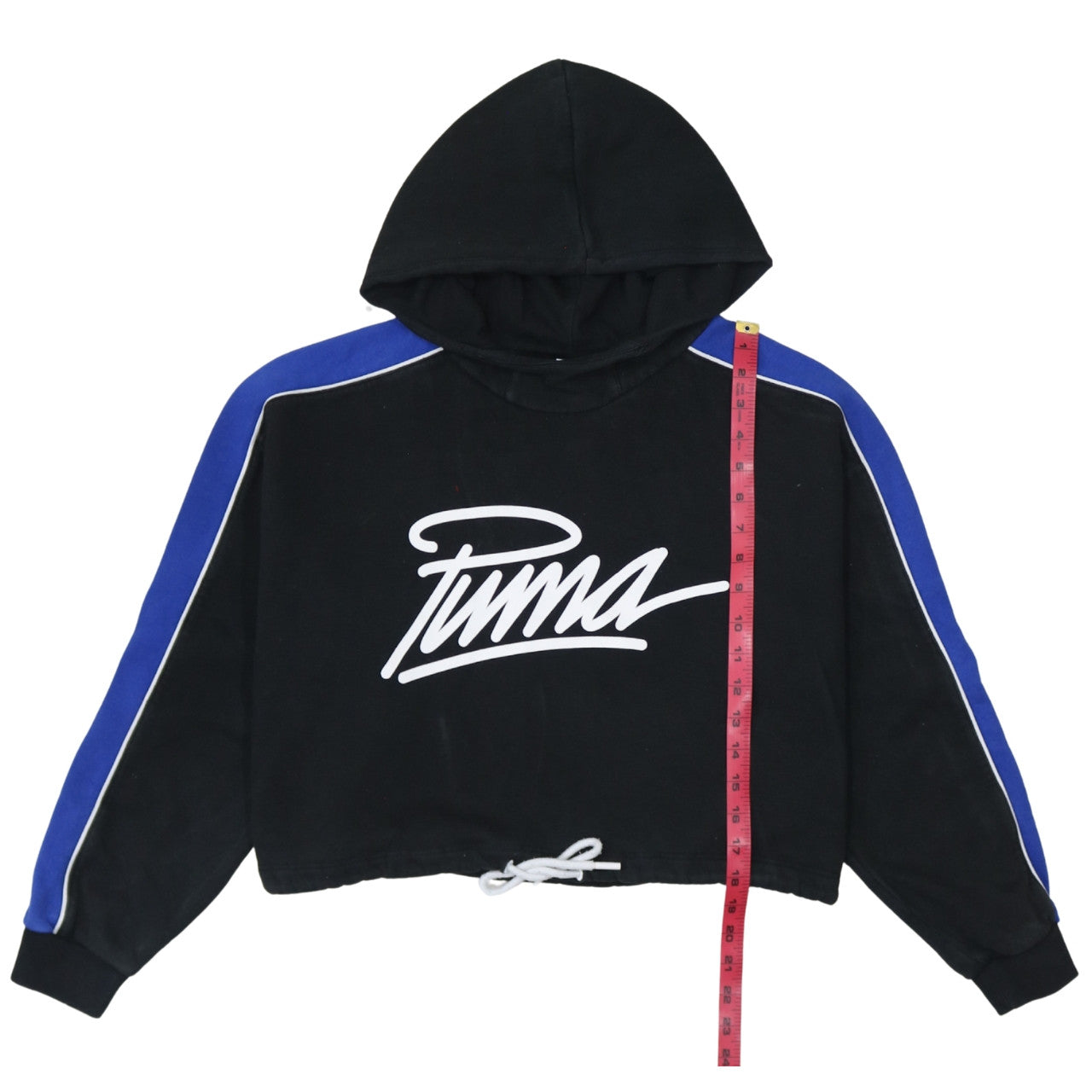 Womens UK Size 14 PUMA Black Pullover Hoodie