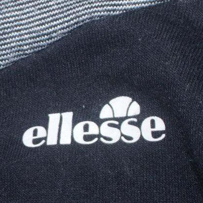 Ellesse Men's Black Full Zip Hoodie M Regular Fit Sports Style
