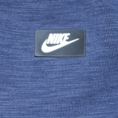 Mens UK Size S Nike Blue Full Zip Hoodie