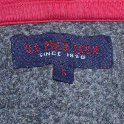 U.S. Polo Assn. Men's Dark Grey Full Zip Hoodie Small