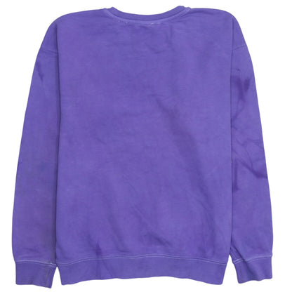 Womens UK Size M Champion Purple Pullover Sweatshirt