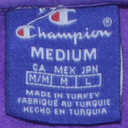 Womens UK Size M Champion Purple Pullover Sweatshirt