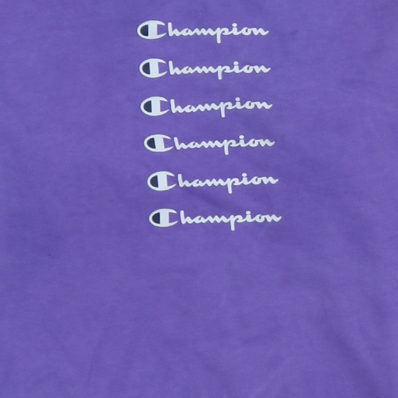 Womens UK Size M Champion Purple Pullover Sweatshirt