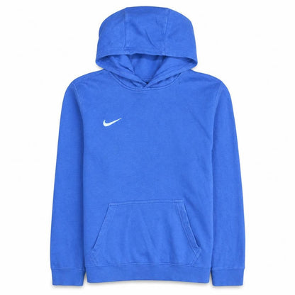 Nike Boys Blue Pullover Hoodie XL 158-170cm Cotton Blend Sweatshirt