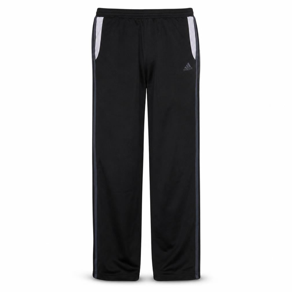 Adidas Men’s Black M Regular Fit Sweatpants with Ankle Zip