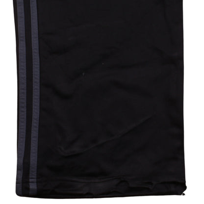 Adidas Men’s Black M Regular Fit Sweatpants with Ankle Zip