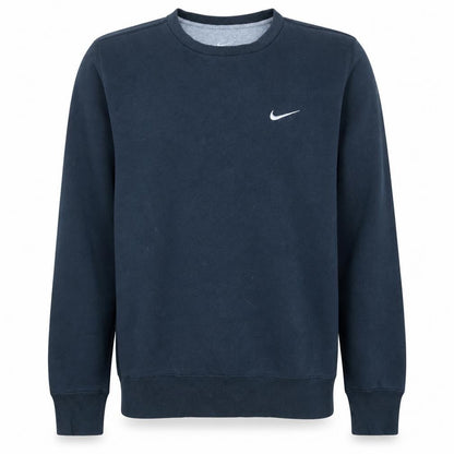 Nike Men's Blue Crew Neck Pullover Sweatshirt L Regular Fit