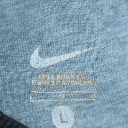 Nike Men's Blue Crew Neck Pullover Sweatshirt L Regular Fit