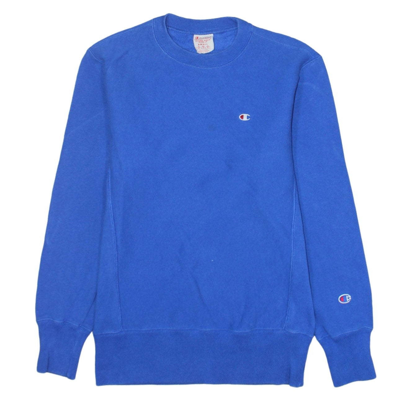 Mens UK Size S Champion Blue Pullover Sweatshirt