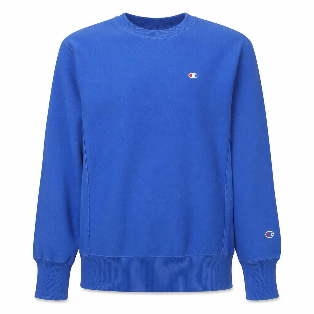 Mens UK Size S Champion Blue Pullover Sweatshirt