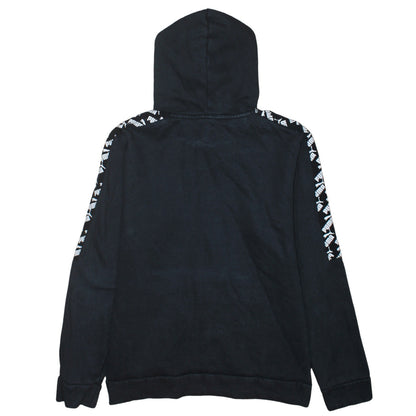 Mens UK Size M PUMA Black Pullover Hoodie