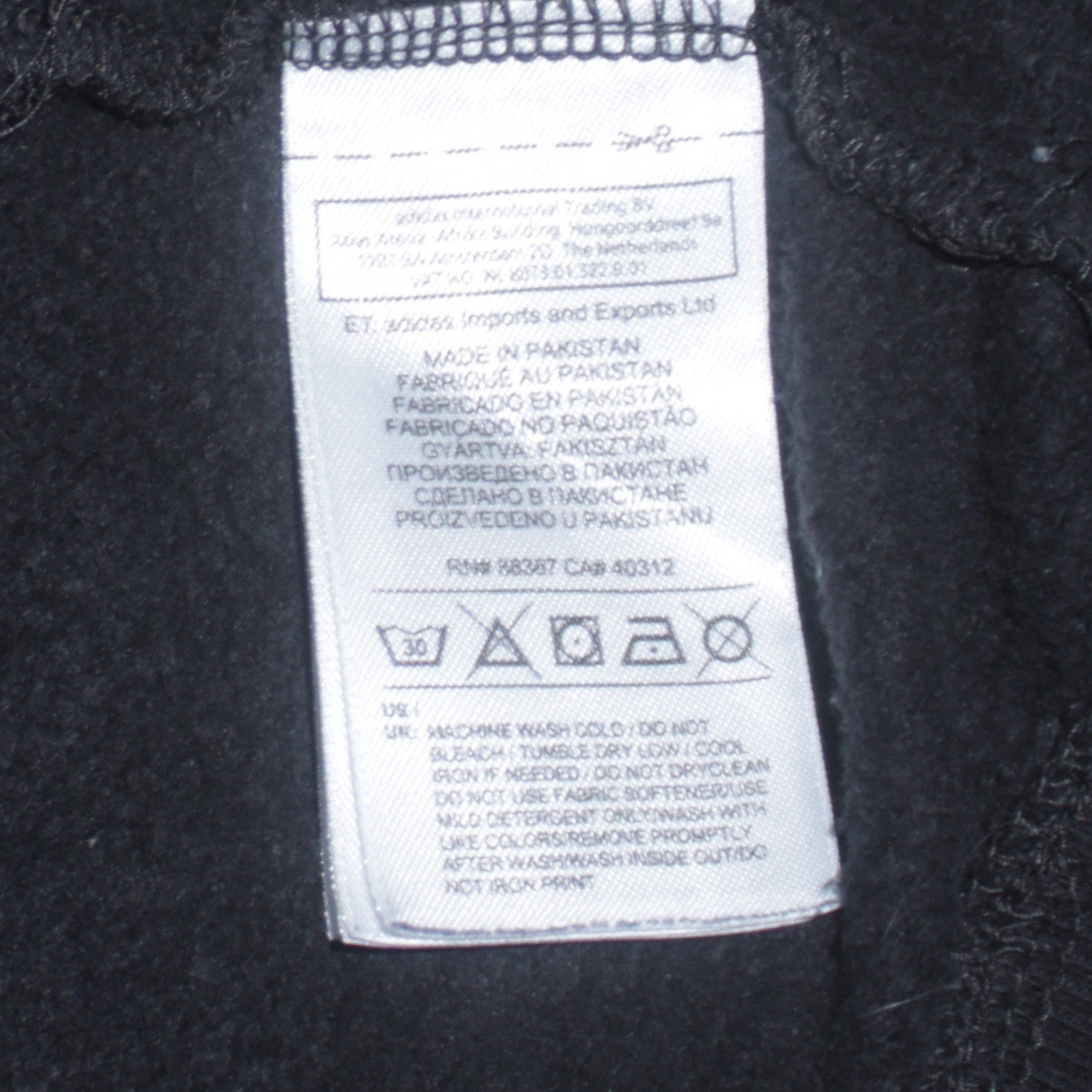 Mens UK Size M PUMA Black Pullover Hoodie