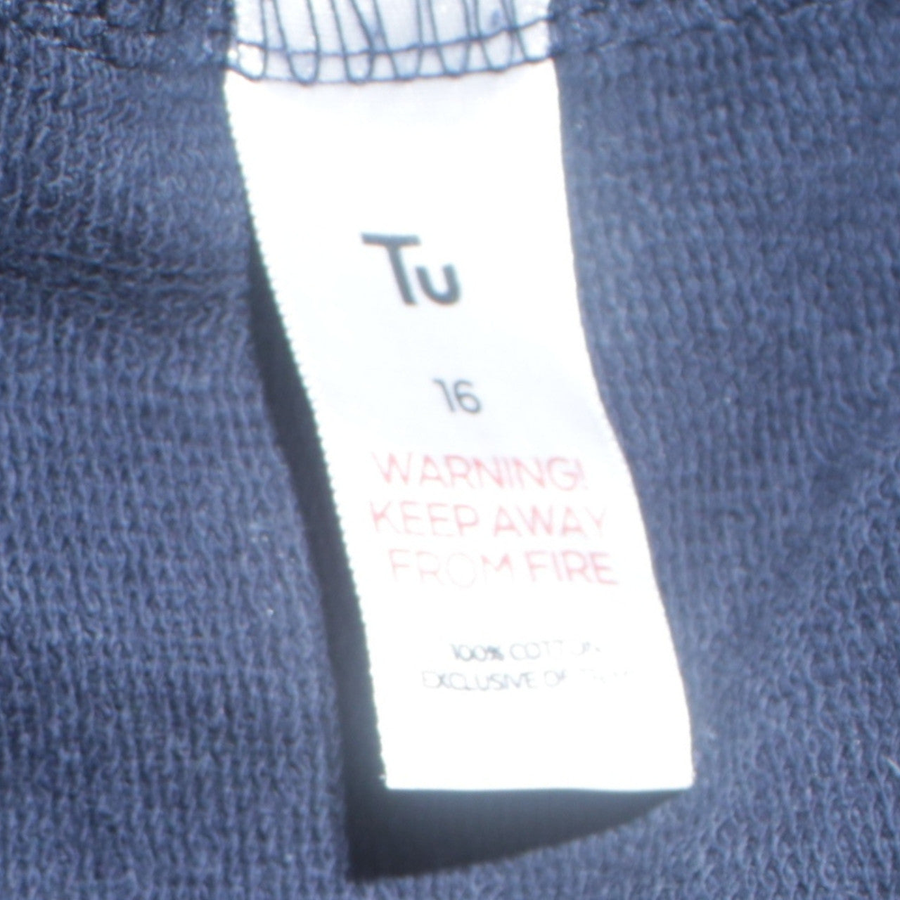 Womens UK Size 16 Disney Blue Pullover Sweatshirt