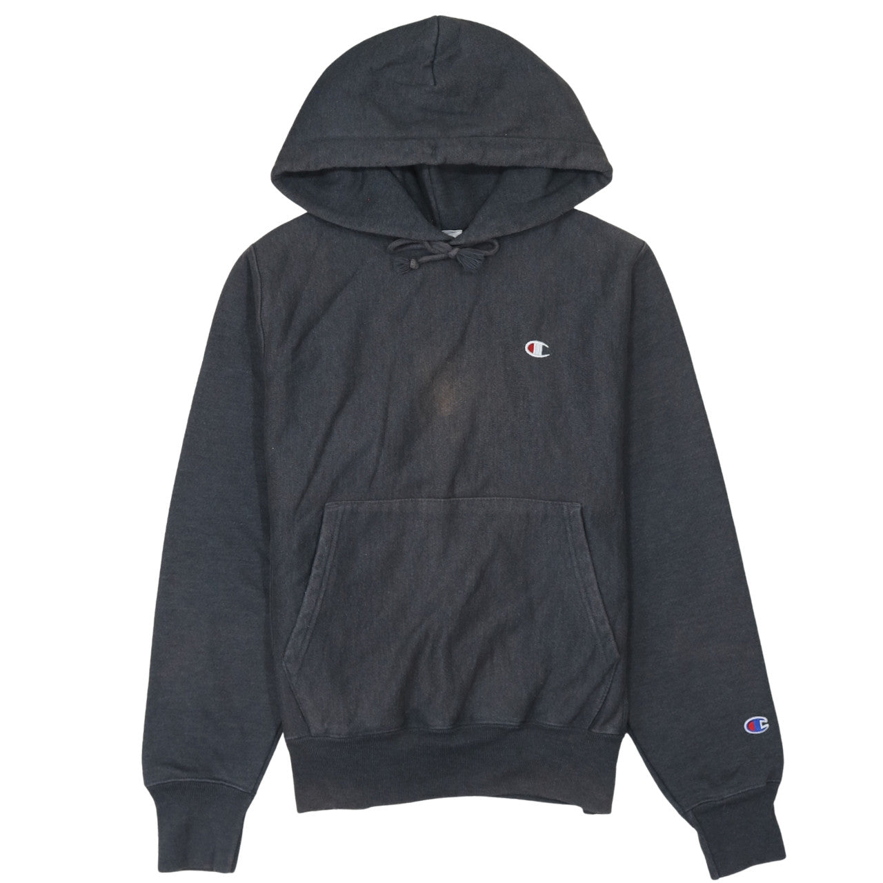 Mens UK Size S Champion Black Pullover Hoodie