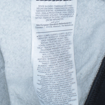 Mens UK Size M Nike Grey Pullover Hoodie