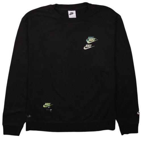 Mens UK Size S Nike Black Pullover Sweatshirt