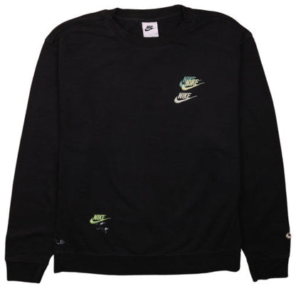 Mens UK Size S Nike Black Pullover Sweatshirt