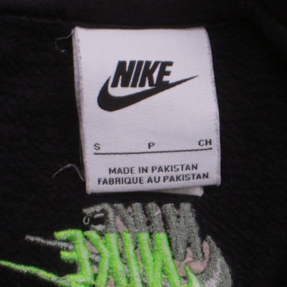 Mens UK Size S Nike Black Pullover Sweatshirt