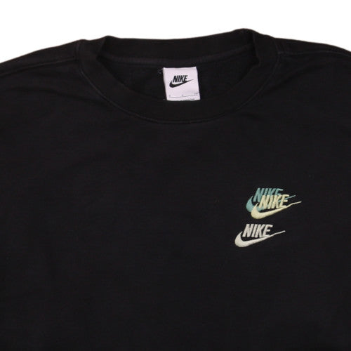 Mens UK Size S Nike Black Pullover Sweatshirt